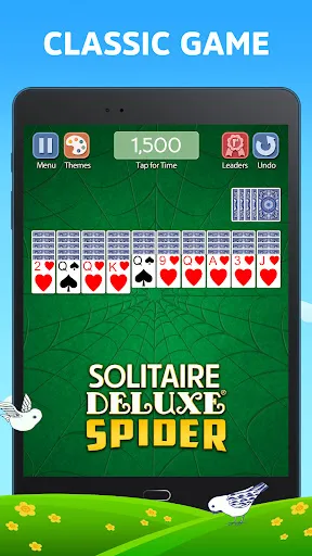 Spider Solitaire Deluxe® 2 screenshot
