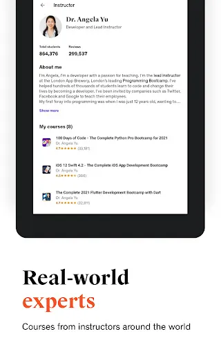 Udemy - Online Courses screenshot