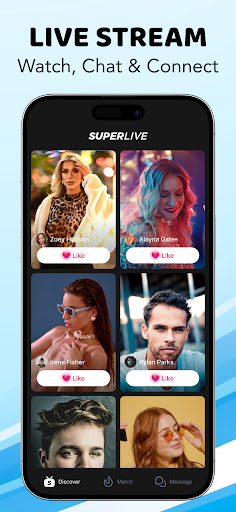 SuperLive- Live Stream & Chat screenshot