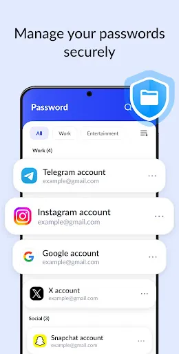 Authenticator App - SafeAuth screenshot