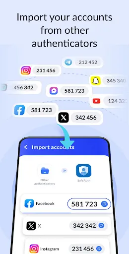 Authenticator App - SafeAuth screenshot