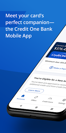 Credit One Bank Mobile screenshot