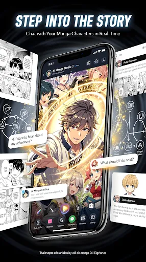 Manga Studio: AI Comic Maker screenshot
