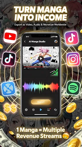 Manga Studio: AI Comic Maker screenshot