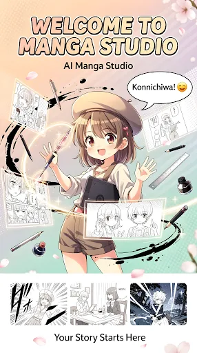 Manga Studio: AI Comic Maker screenshot