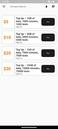 Flex Mobile screenshot