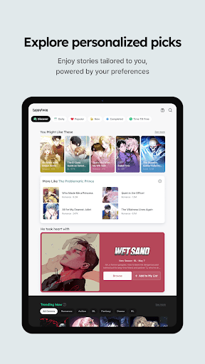 Tappytoon Manhwa & Novels screenshot