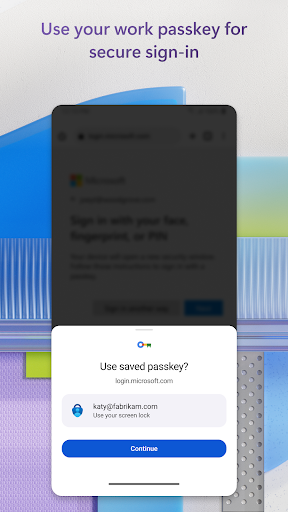 Microsoft Authenticator screenshot