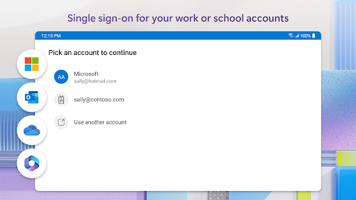 Microsoft Authenticator screenshot