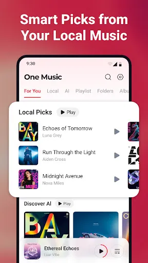 OneMusic - Music, Mp3 Player screenshot