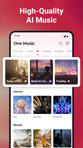 OneMusic - Music, Mp3 Player screenshot