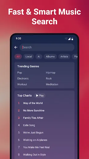 OneMusic - Music, Mp3 Player screenshot