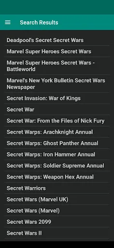 MyComics - Comic Book Reader screenshot