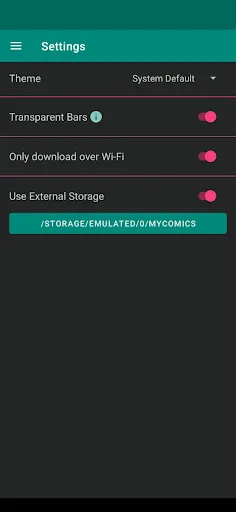 MyComics - Comic Book Reader screenshot