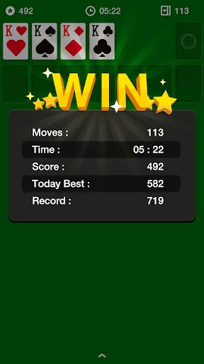 Solitaire screenshot