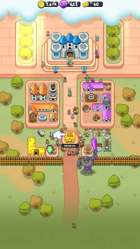 Fortress Merge: Puzzle Defense screenshot