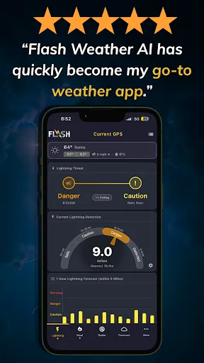 Flash Weather AI: Future Radar screenshot