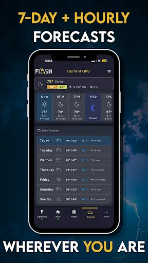 Flash Weather AI: Future Radar screenshot