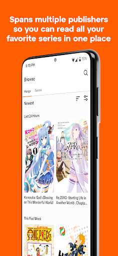 Crunchyroll Manga screenshot