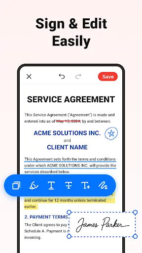 Avo PDF Reader: Viewer & Edit screenshot