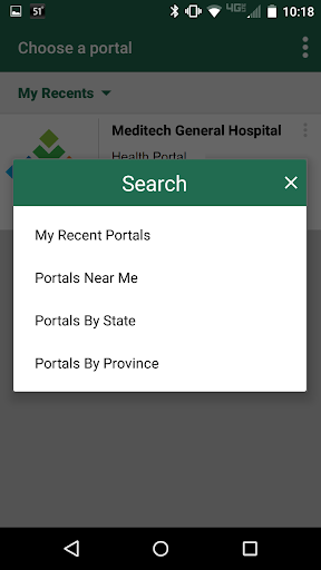 MEDITECH MHealth screenshot