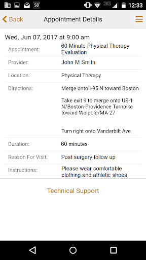 MEDITECH MHealth screenshot