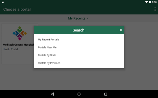 MEDITECH MHealth screenshot
