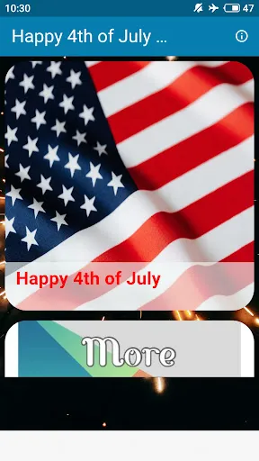 Happy 4th of July Greetings screenshot