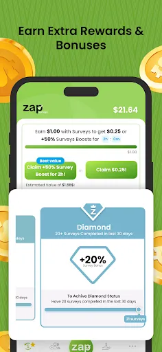 Zap Surveys: Earn Easy Money screenshot