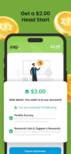 Zap Surveys: Earn Easy Money screenshot