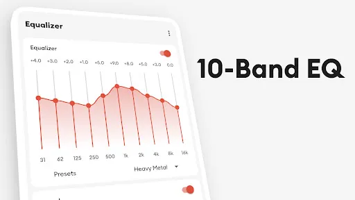 Flat Equalizer - Bass Booster screenshot