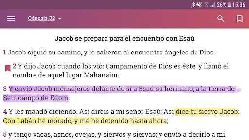Holy Bible Reina Valera 1960 screenshot