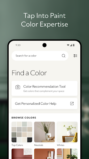 Sherwin-Williams Color Expert™ screenshot