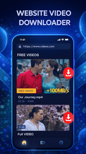 Vidlux All Video Downloader HD screenshot
