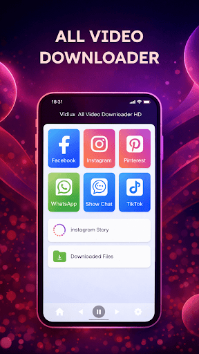 Vidlux All Video Downloader HD screenshot