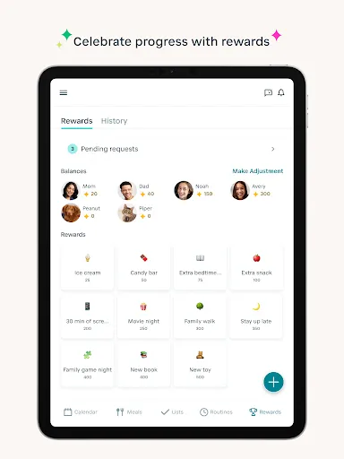 Hearth Companion App screenshot