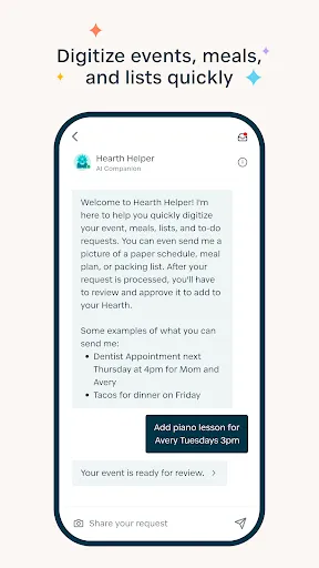 Hearth Companion App screenshot