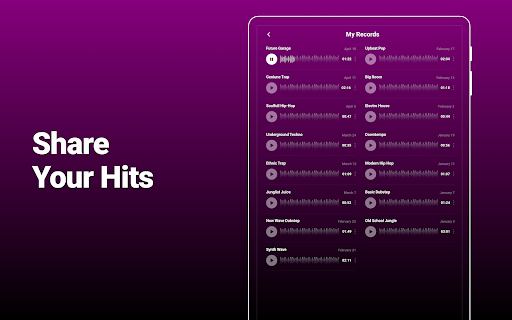 Groovepad - Music Maker screenshot