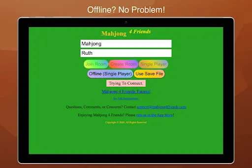 Mahjong 4 Friends: Multiplayer screenshot