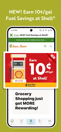 Save Mart Supermarkets screenshot