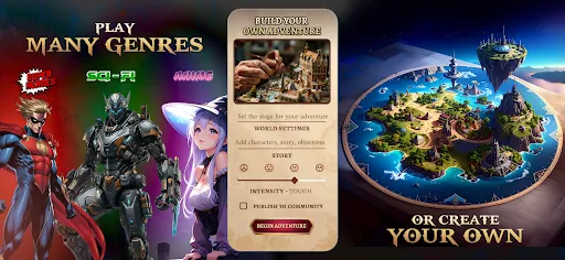AI Game Master - Dungeon RPG screenshot