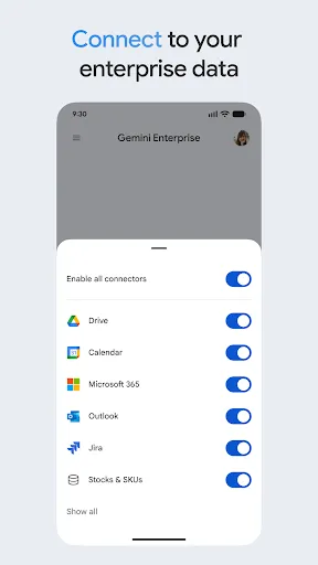 Google Gemini Enterprise screenshot