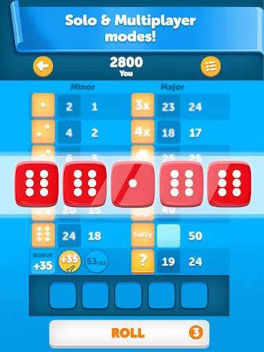 Yatzy Classic screenshot