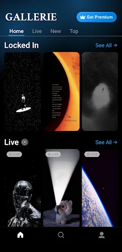 Gallerie Wallpapers screenshot