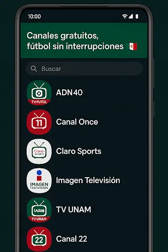 TV México fútbol en vivo screenshot