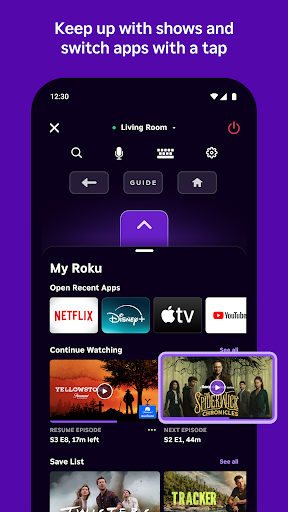 The Roku App (Official) screenshot