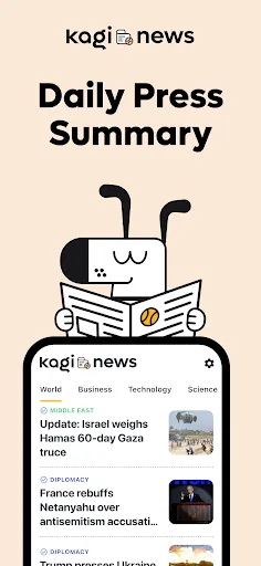 Kagi News screenshot