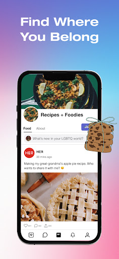 HER Lesbian, bi & queer dating screenshot
