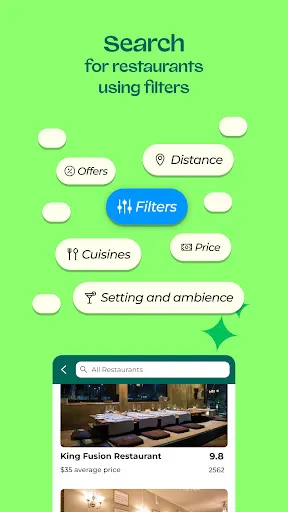 TheFork - Restaurant bookings screenshot