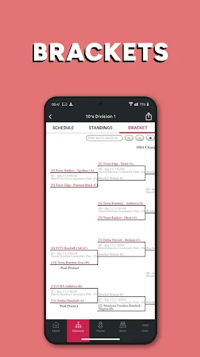 SportsEngine Tourney screenshot